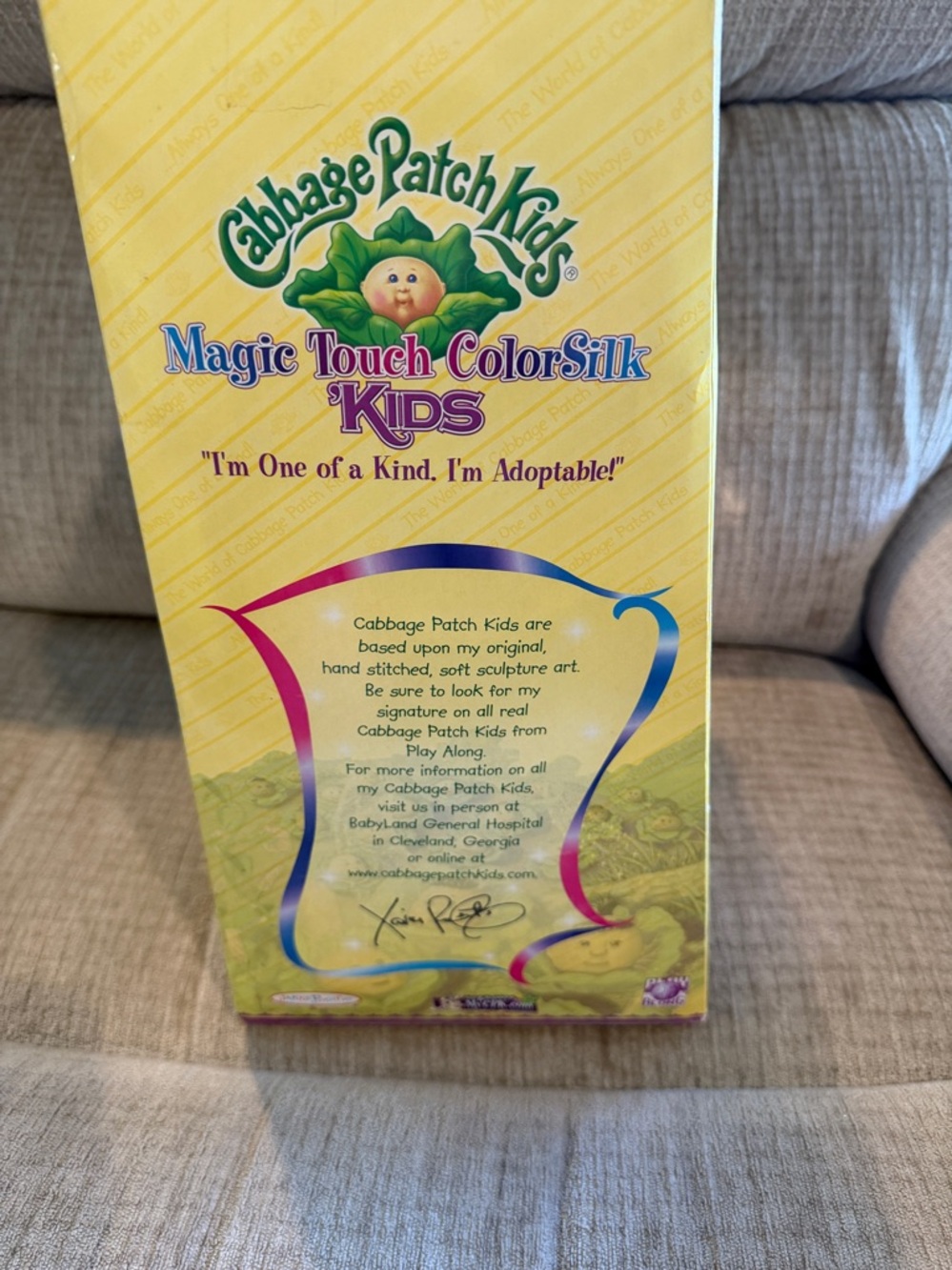 Cabbage, patch, kids, magic, touch color silk. I’m one of a kind I’m adoptable. - Picture 4 of 12